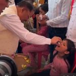 चंद्रनाहू कुर्मी-क्षत्रिय समाज के केंद्रीय अधिवेशन में मुख्यमंत्री ने बच्चों को कराया स्वर्णप्राशन