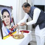 मुख्यमंत्री श्री साय ने छत्तीसगढ़ की प्रथम महिला सांसद और समाज सेविका मिनीमाता जी की पुण्यतिथि पर किया नमन