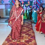 तीज के रंग में रंगा रायपुर प्रेस क्लब,लक्ष्मी राजवाड़े ने रैंप वॉक कर बढ़ाया महिला पत्रकारों का उत्साह