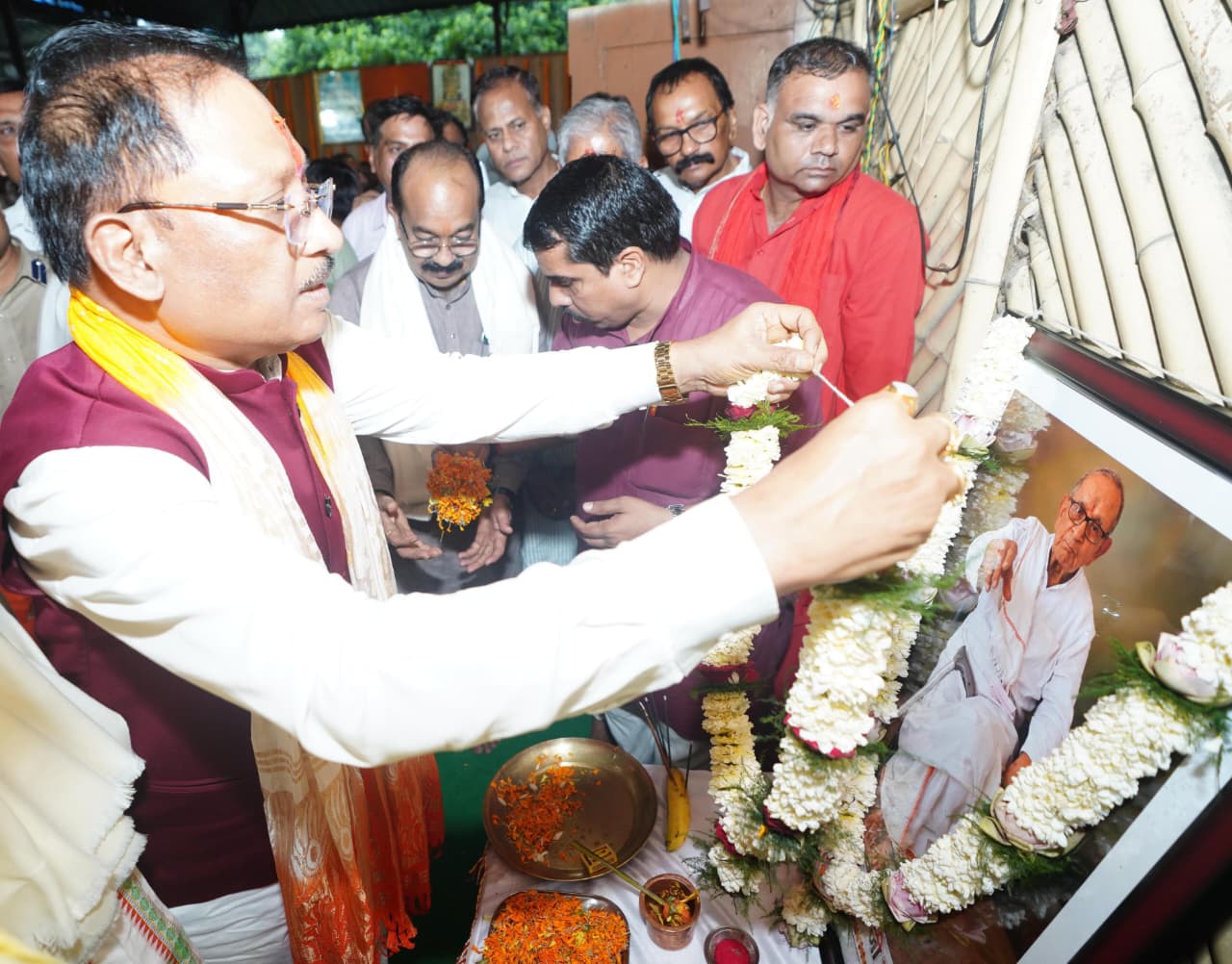 मदकूद्वीप की पुरातात्विक और आध्यात्मिक विरासत के संरक्षण में स्वर्गीय शांताराम का योगदान सदैव स्मरणीय रहेगा : मुख्यमंत्री