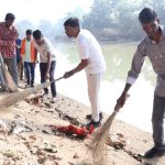 रामपुर आश्रम में जनभागीदारी से चला सेवा संकल्प के साथ स्वच्छता अभियान